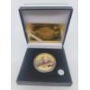 Image 1 : KING CHARLES III 24K GOLD PLATED COIN w/Certificate in Presentation Case 