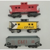 Image 1 : 3 American Flyer Freight Cars Good Condition