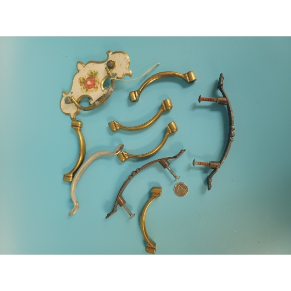9 Assorted Drawer Pulls