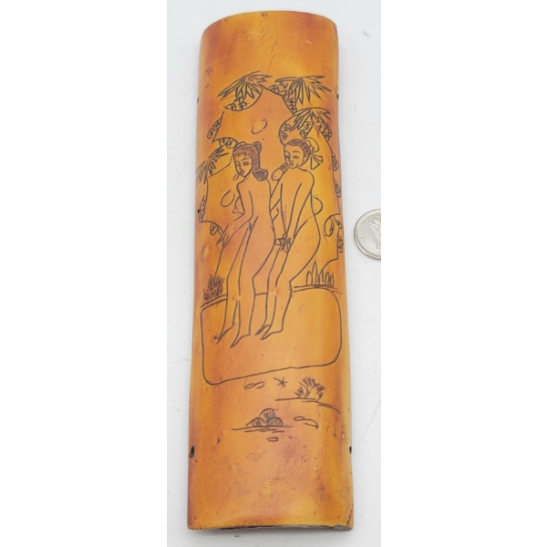 Vintage Carved Bone Asian Sexual Positions