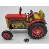 Image 3 : Tin Toy Zetor Clockwork Wind Up Tractor with Gear Shift