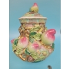 Image 3 : Vintage Chinese Large Teapot Hand Painted