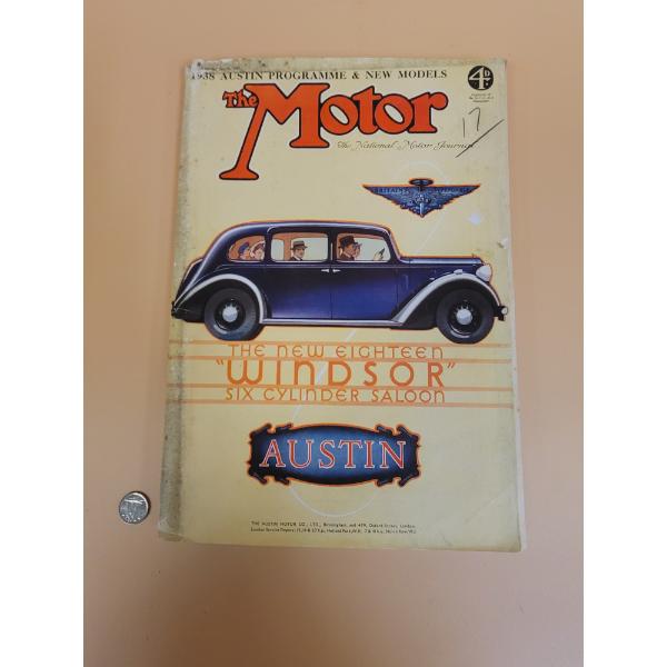 1937 The Motor National Motor Journal
