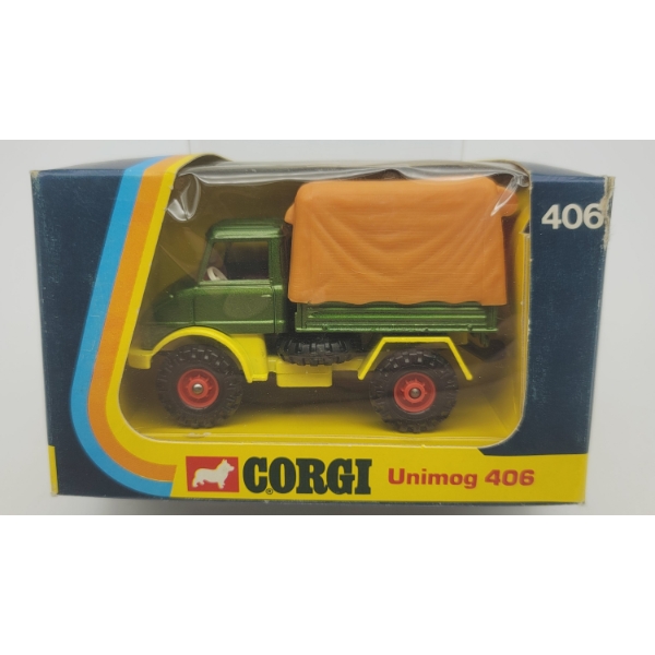 Corgi Toys 1973 MERCEDES BENZ UNIMOG New in Box