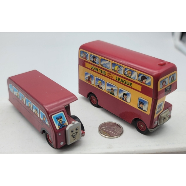 2 ERTL THOMAS THE TANK ENGINE BUSES