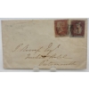 Image 1 : 2  GB Penny Red's on Envelope 