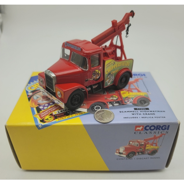 Corgi Toys CHIPPERFIELDS CIRCUS BREAK DOWN VEHICLE in Original Box