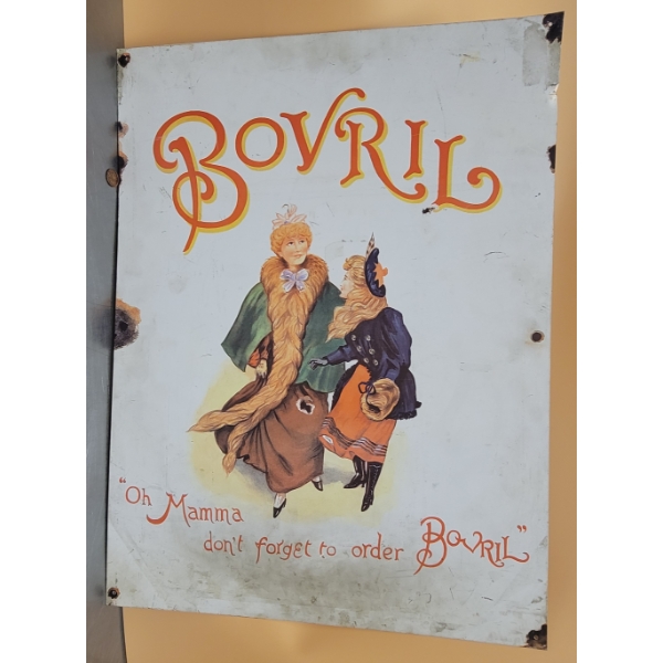 Large BOVRIL METAL SIGN Reproduction 24" x 18"