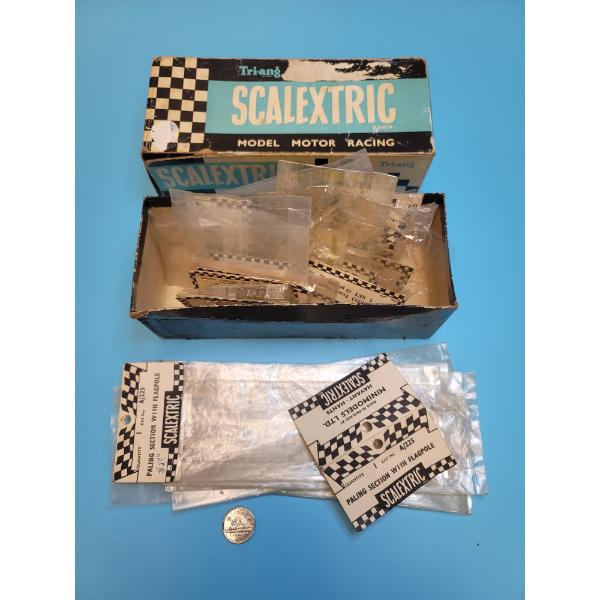 Assorted Scalextric Slot Car Parts Empty Bags in SCALEXTRIC ALFA ROMEO CAR BOX 