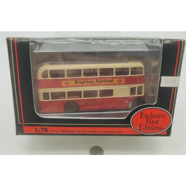 EFE BRIGHTON & HOVE Bristol Lodekka Bus with Original Box