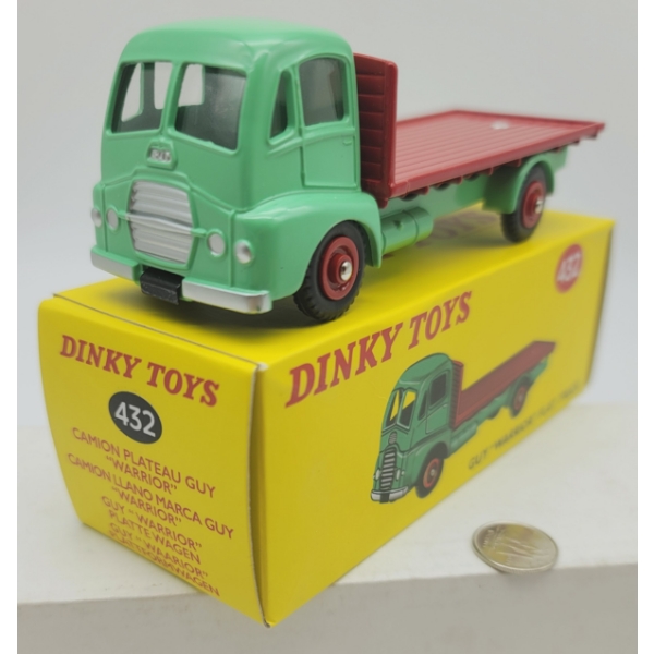 Dinky Toys Atlas GUY WARRIOR FLAT BED TRUCK in Original Box