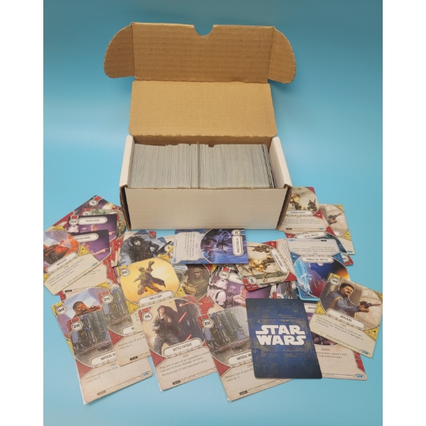 100's of STAR WARS TRADING CARDS
