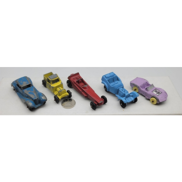 5 Assorted Diecast Cars