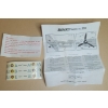 Image 5 : Dinky Toys BATTLE OF BRITAIN RAF SPITFIRE MKII Very Clean Model with Original Decals, Instructions, 