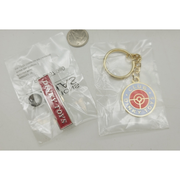 Dinky Toys Atlas COLLECTORS  BADGE & KEYRING