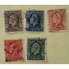 Image 1 : 5 CANADA STAMPS  Used Vintage Postage  