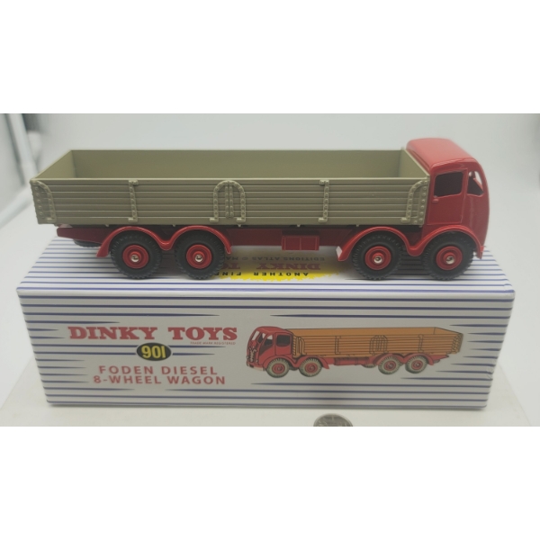 Dinky Toys Atlas FODEN DIESEL 8 WHEEL WAGON in Original Box
