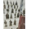 Image 3 : FRANKLIN MINT 43 KINGS & QUEENS of ENGLAND PEWTER MINITURES 1978 SET wth REF. CARDS