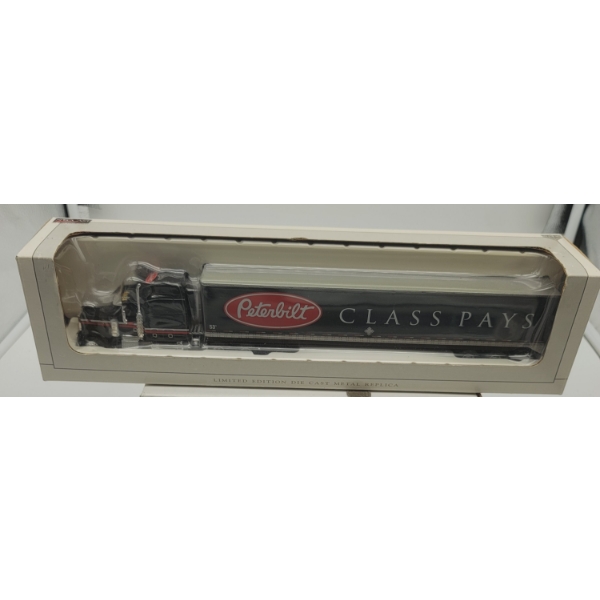 PETERBILT 379 VAN TRAILER with original box