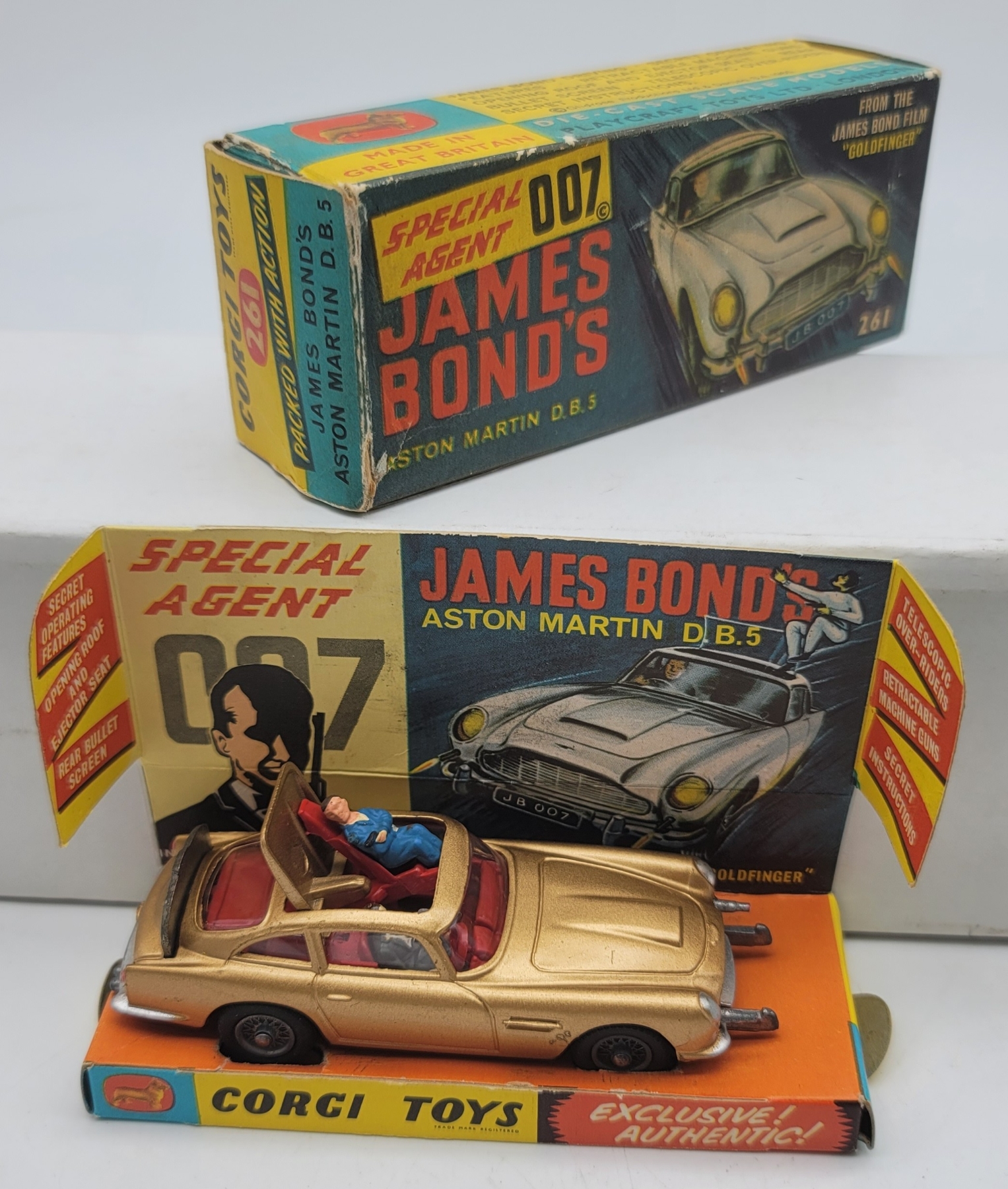 CORGI TOYS VOITURE ASTON MARTIN DB James Bonds (34418) EUR 28,00