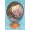 Hand Painted Ostrich Egg African Animals