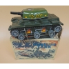Image 1 : MARX Tin Toy Clock Work Drive MECHANICAL SPARKLING TANK in ORIGINAL BOX very clean