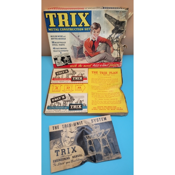 TRIX 99 Building Set Complete in Original Box and Instructions