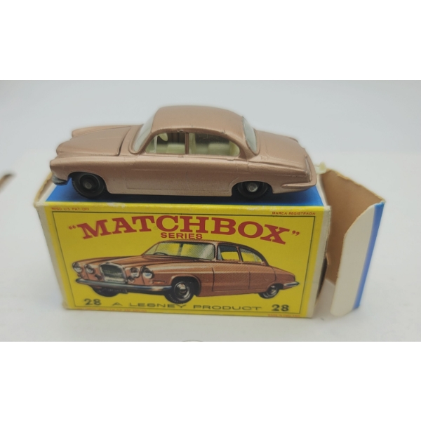 MATCHBOX LESNEY #28 MARK TEN JAGUAR IN ORIGINAL BOX