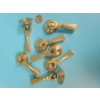 Image 1 : 7 Shinny Brass Sash Drawer Pulls