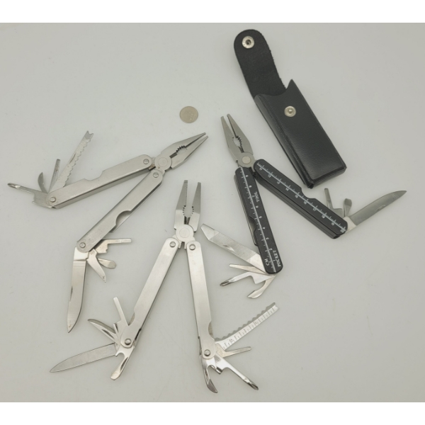 3 Large Multi Knives