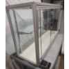 Image 6 : GLASS & ALUMINUM SHOW/DISPLAY CASE 48" L x 24.5" H x 13.5" W plus One Shelf more could be addded Ver