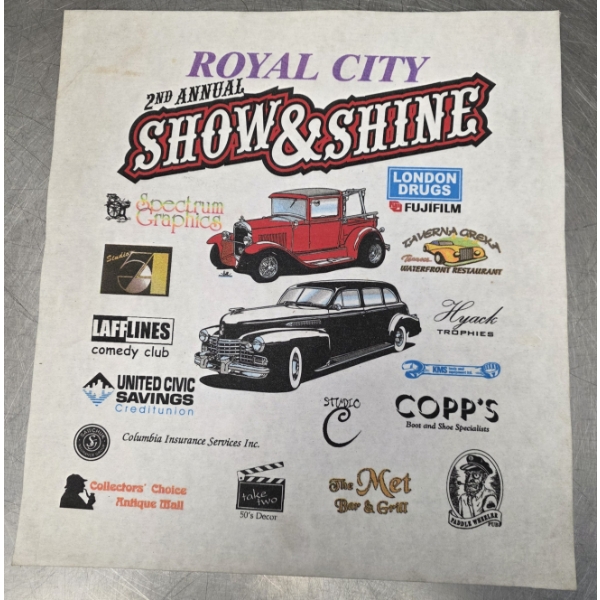 NEW WESTMINSTER SHOW and SHINE ARTWORK