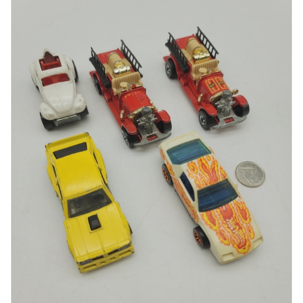 5 Vnitage HOT WHEELS Vehicles