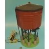 Image 2 : American Flyer Train Water Tank Tower Complete Very Clean 
