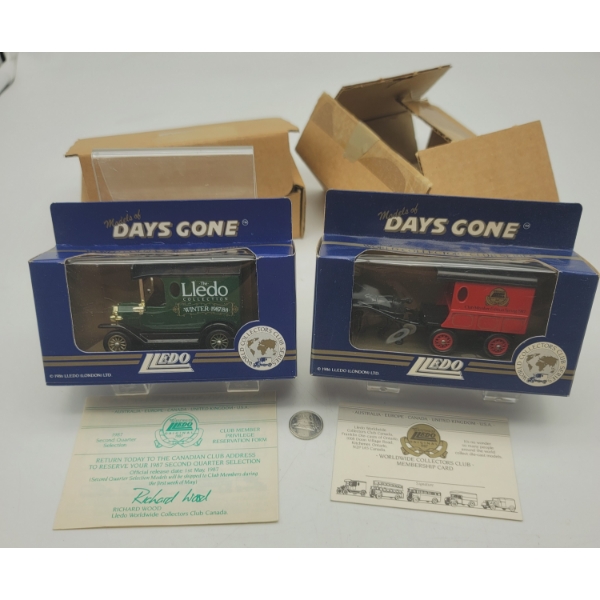 Limited & Special Edition LLEDO COLLECTORS CLUB Diecast Models Original Box
