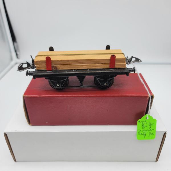  Hornby 1939 O Gauge No. 1 Timber Wagon with Original Box Very Clean