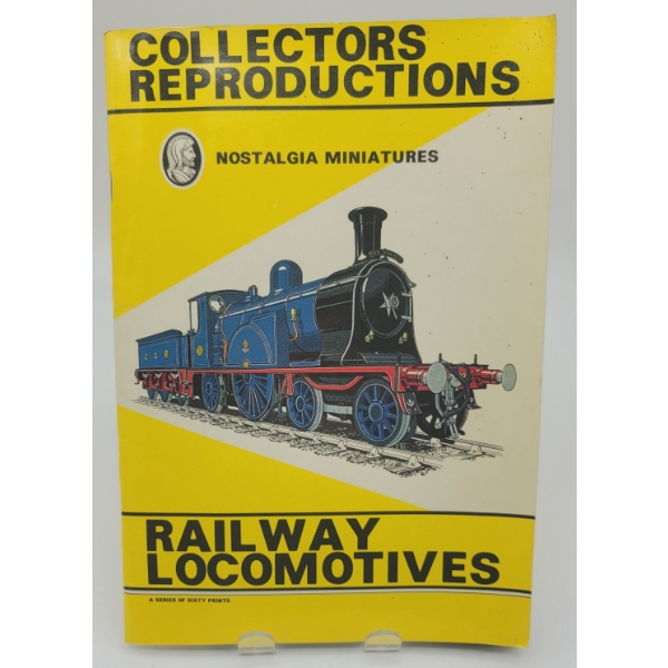 RAILWAY LOCOMOTIVES COLLECTOR CARDS IN ALBUM Complete Set