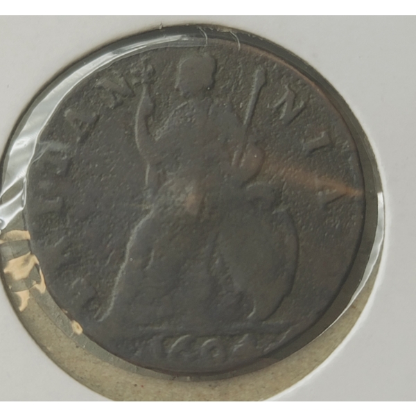 GB 1694 FARTHING COIN   