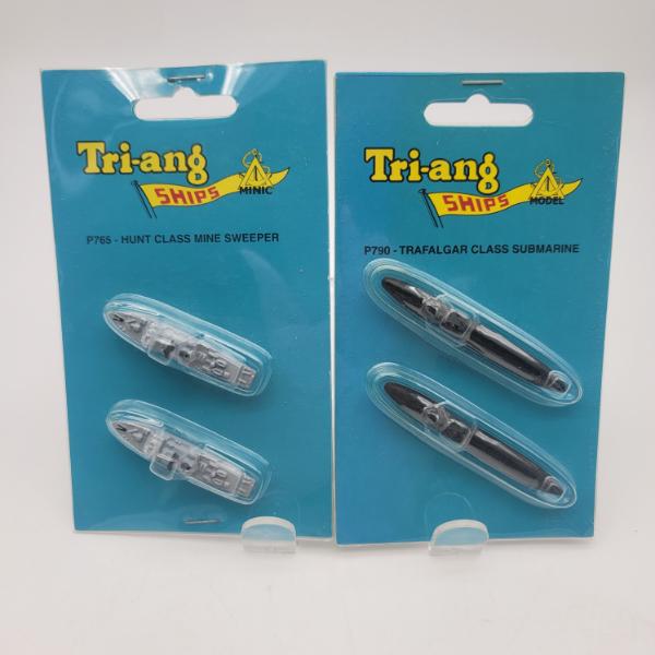 TRI-ANG SHIPS Mine Sweepers and Submarines Never Opened