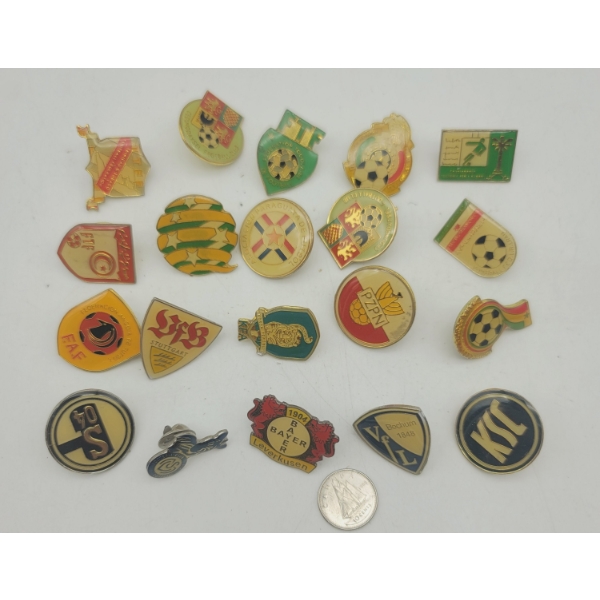 20 DIFFERENT SOCCER PINS