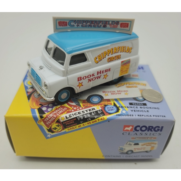 Corgi Toys CHIPPERFIELDS CIRCUS BOOKING VEHICLE in Original Box