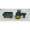 Image 1 : Ertl John Deere Farm Crop Tractor and Trailer