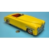 Image 1 : Tin Toy Convertible Car Made in US Zone Germany Wind Up Motor