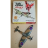 Image 2 : Dinky Toys BATTLE OF BRITAIN RAF SPITFIRE MKII Very Clean Model with Original Decals, Instructions, 