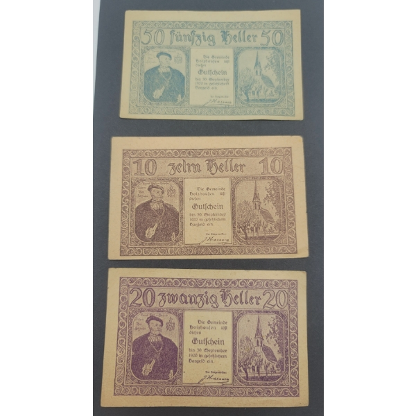 AUSTRIAN PAPER MONEY WW2