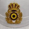 Image 4 : BELGIUM MILITARY PITH HELMUT Great Badge and Condition