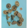 Image 1 : 13 Floral Metal Drawer or Door Pulls