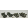 Image 2 : 4 Vintage DINKY TOYS MILITARY VEHICLES 
