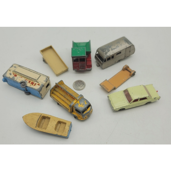 8 Matchbox Vintage Vehicles 
