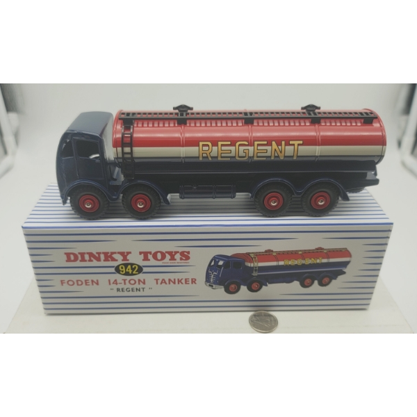 Dinky Toys Atlas FODEN 14 TON PETROL TANKER REGENT in Original Box
